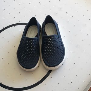 Baby/ Toddler Crocs slip on loafer.